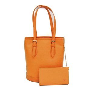 Louis Vuitton Epi Petit Baguette M5899H Women's Shoulder Bag Mandarin